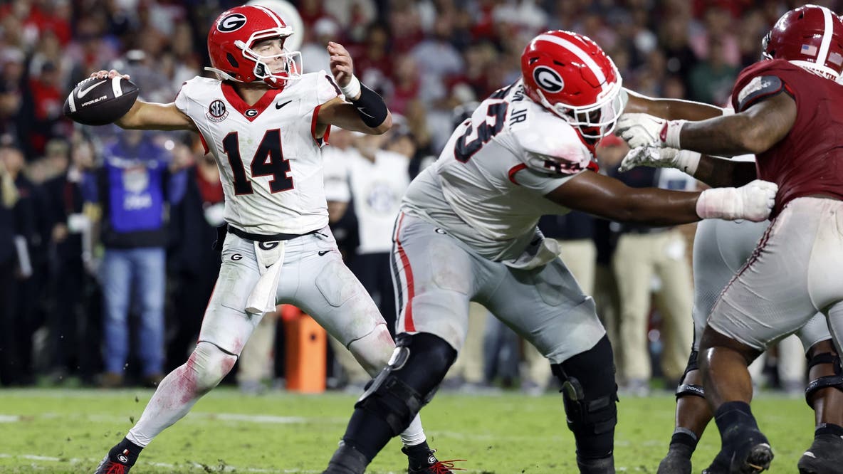Georgia ranked No. 1 in latest AP Top 25 college football poll