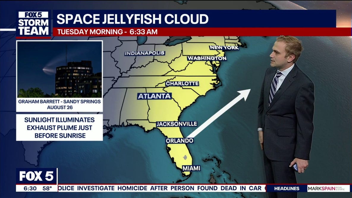 Look up: A ‘space jellyfish’ could appear over North Georgia