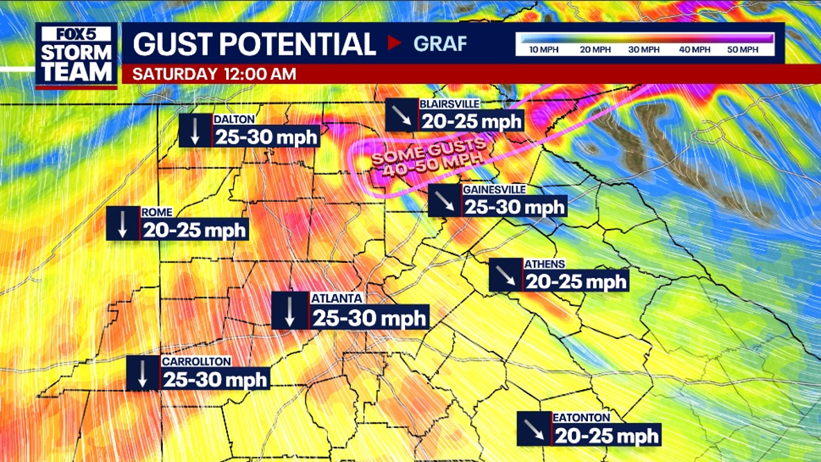 Atlanta eyes 4th record high before cold front brings weekend chill