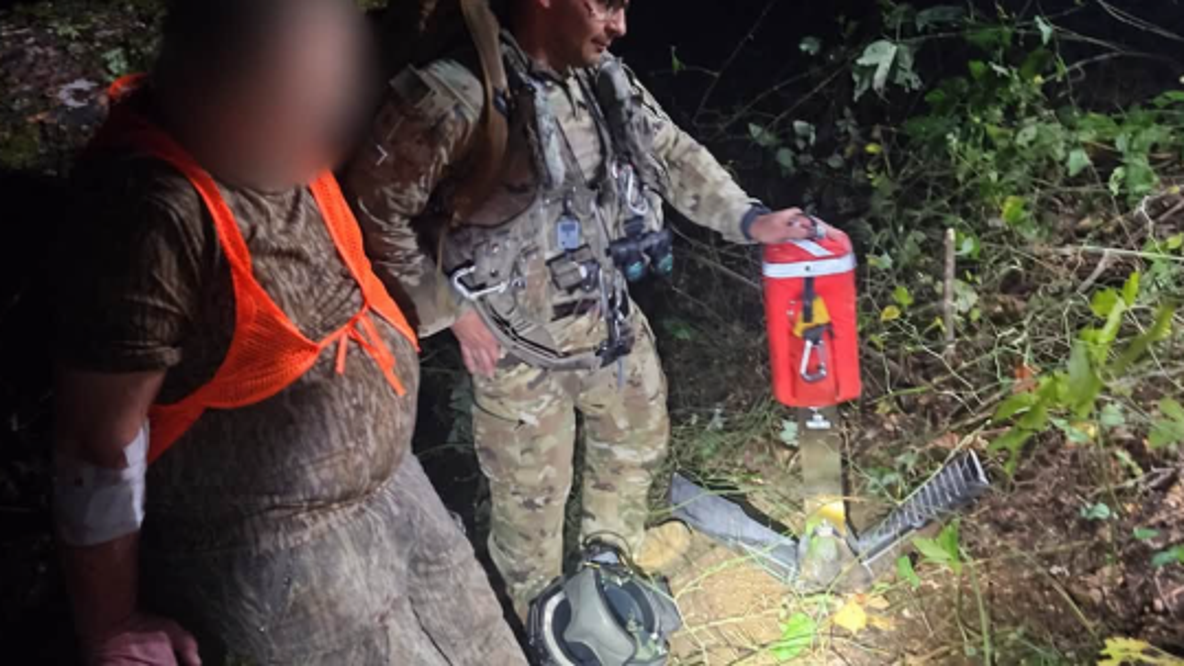 Lost hunter rescued from steep ravine in North Georgia