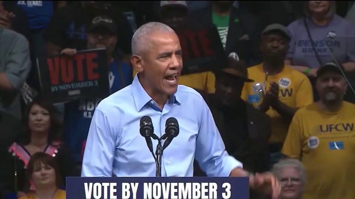 Obama, Harris campaigning in Georgia ahead of midterms