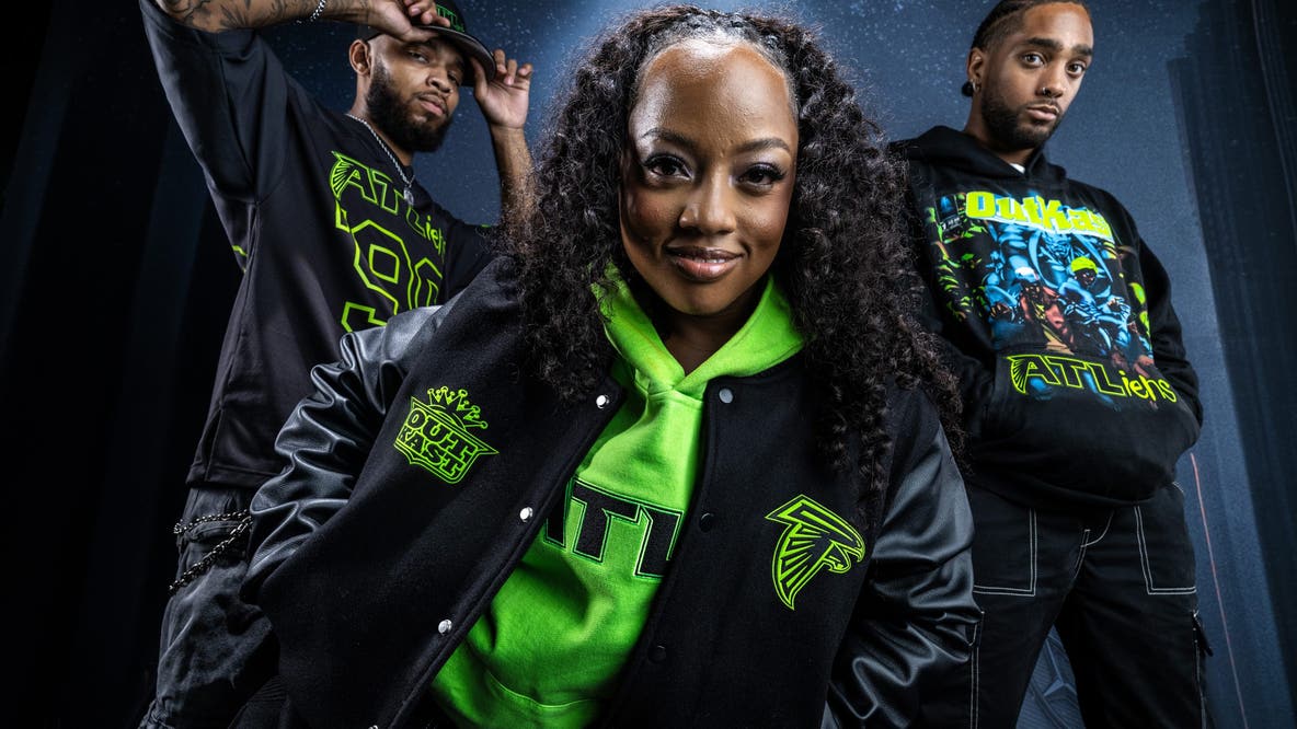 Falcons, OutKast team up for 'ATLiens' 30th anniversary collection