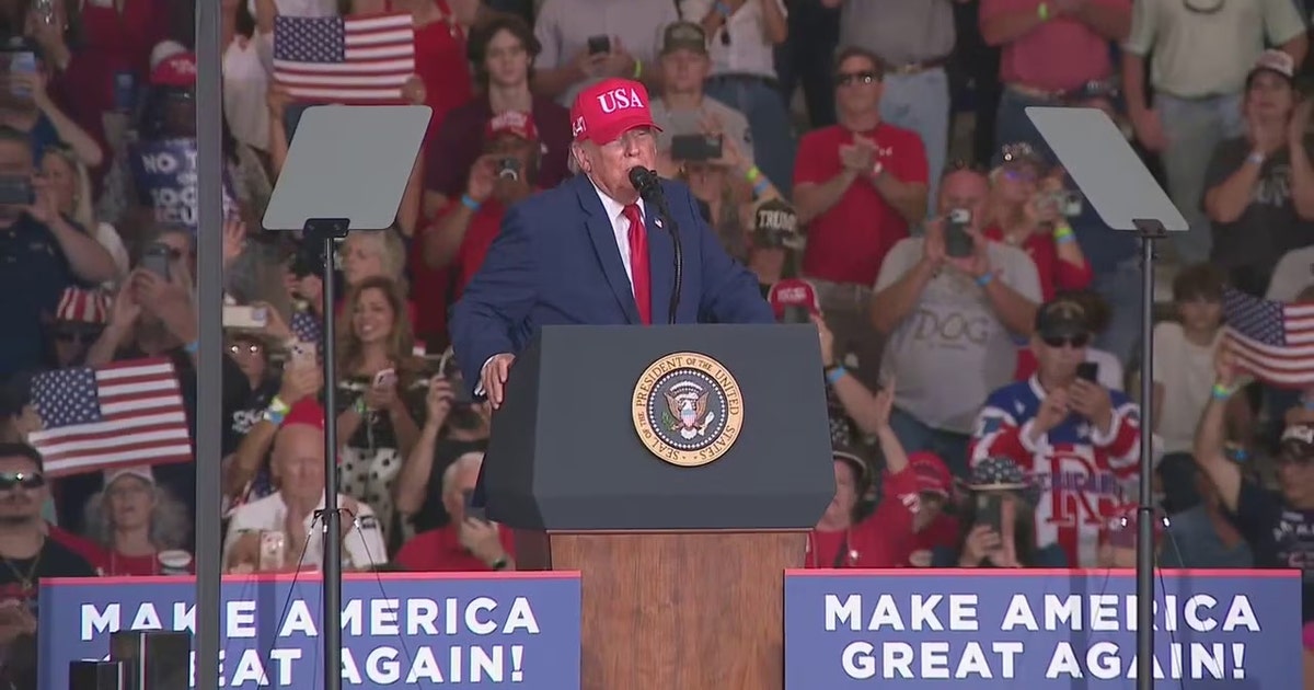 Donald Trump Targets Jon Ossoff and Repeats 2020 Claims in Georgia