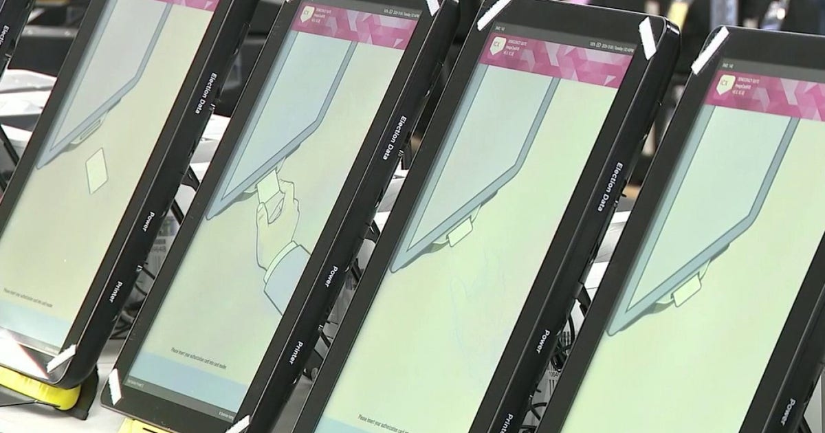 Fox Machine For Telephone Georgia midterm election: Raffensperger tests Bartow County voting ...