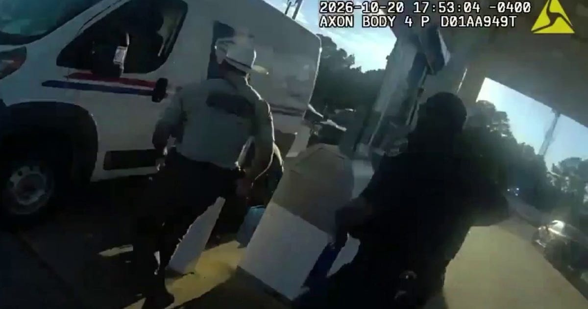 Woman arrested in Coweta after stealing U.S. Postal Service van