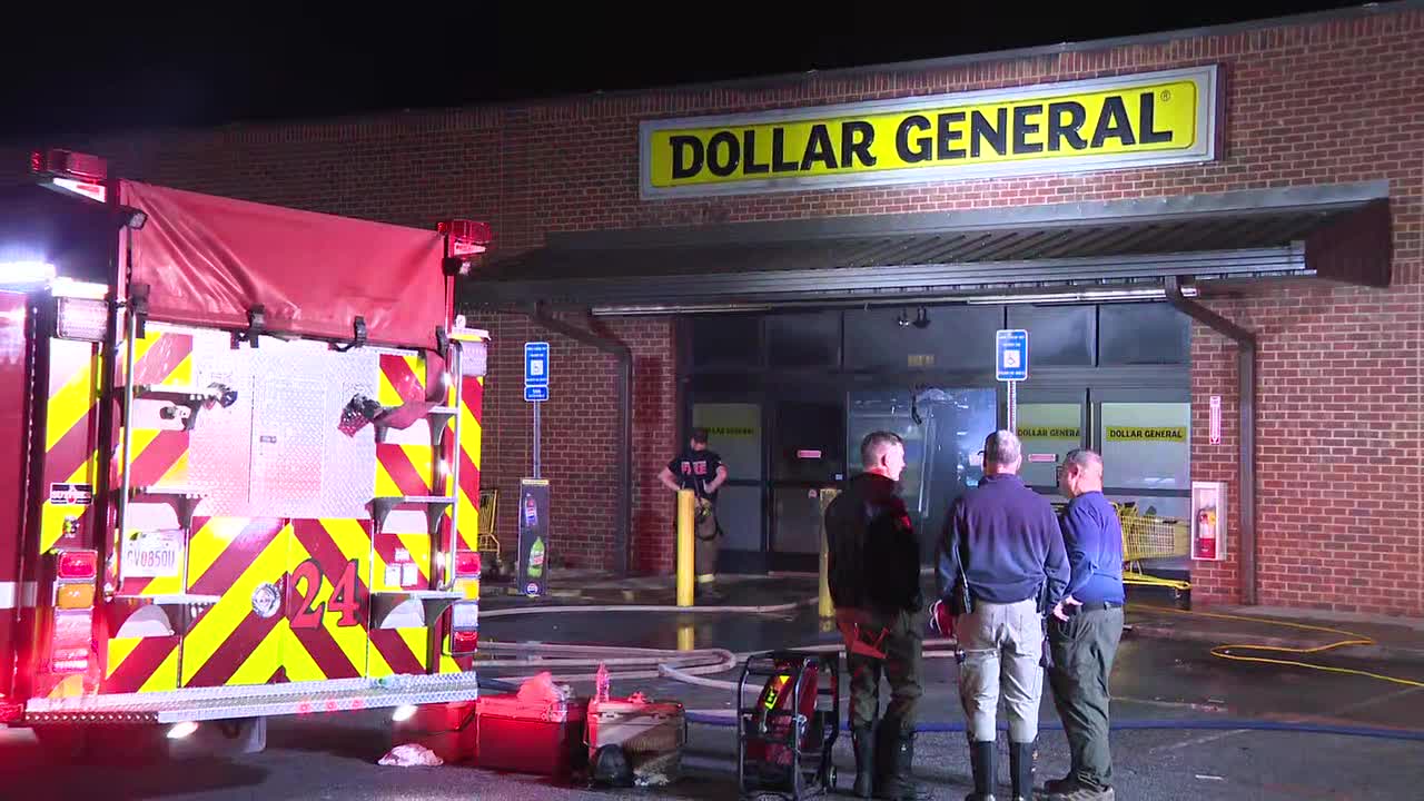 Fire extinguished at Dollar General in Carrollton, officials say