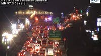 Driver hospitalized after crash on I-85 N in Gwinnett County, police say
