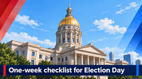 Georgia voters’ one-week checklist for Election Day