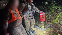 Lost hunter rescued from steep ravine in North Georgia