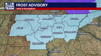 First frost advisory issued as fall chill sweeps North Georgia