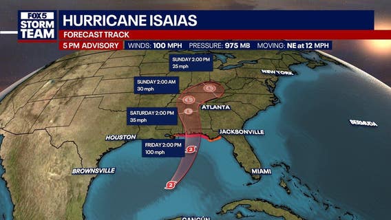Hurricane Isaias: Live weather alerts, cancellations and updates in Georgia