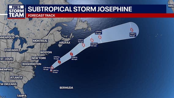 Subtropical storm Josephine forms in Atlantic: What it means for north Georgia
