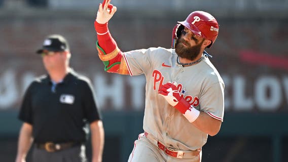 Braves face Phillies in prime-time Game 3 with season on line