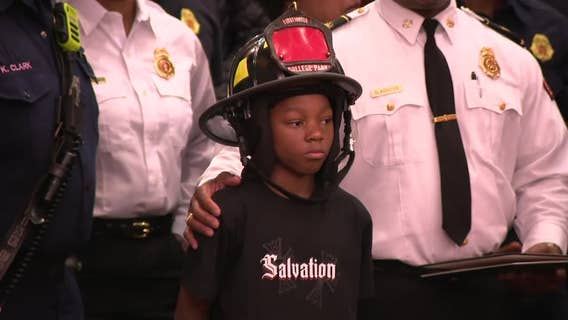 College Park honors 10-year-old who saved siblings in house fire