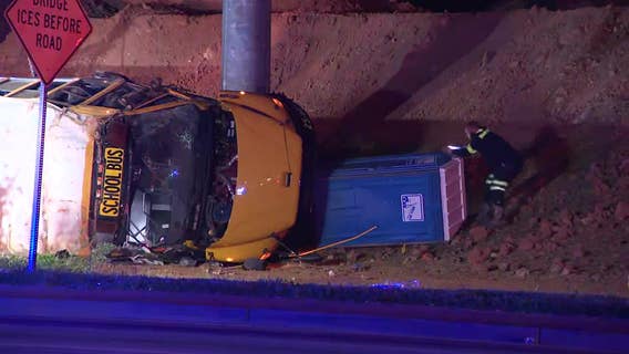 25 hurt in Salem High bus crash; 1 remains hospitalized