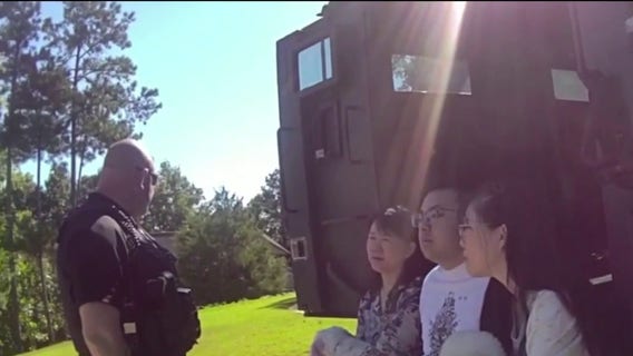 Body camera video reveals moment officers raid metro Atlanta massage parlors