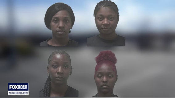 Bodycam shows 4 women arrested on I-85 after Newnan Target theft