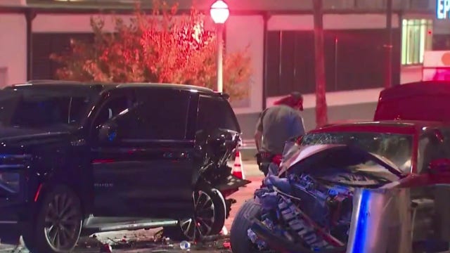 Multiple crashes, Brookhaven house fire reported overnight