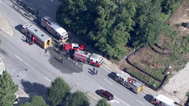 Atlanta firefighters save worker trapped 20 feet underground