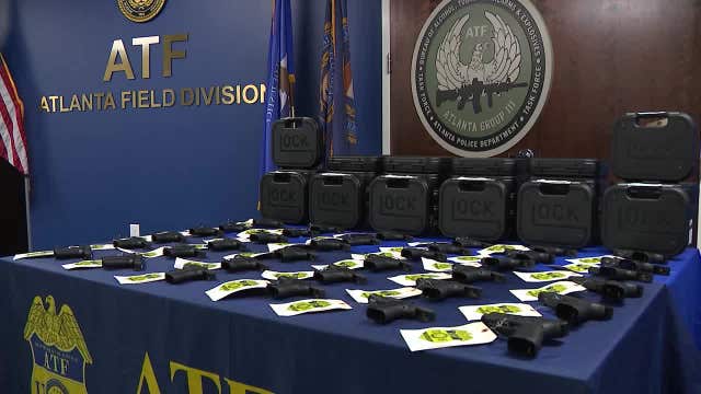 Federal agents arrest 20 in Georgia gun, drug trafficking investigation