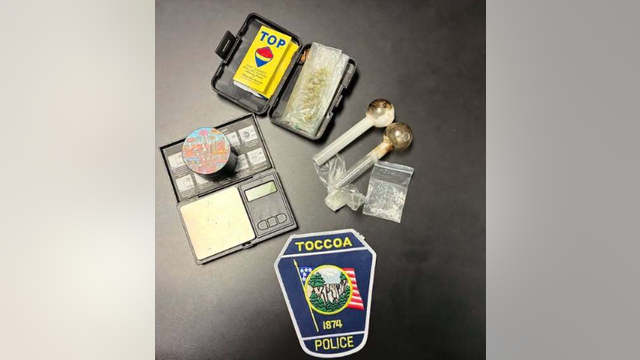 2 arrested after Toccoa traffic stop; suspected meth found