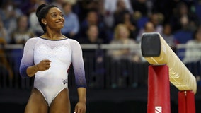 Simone Biles takes gold medal at US Classic gymnastics