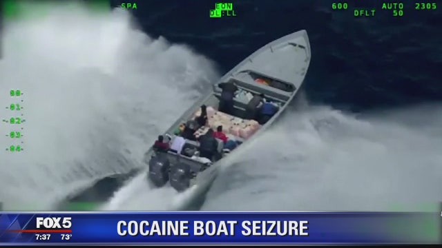 13 tons of cocaine seized on boats this summer