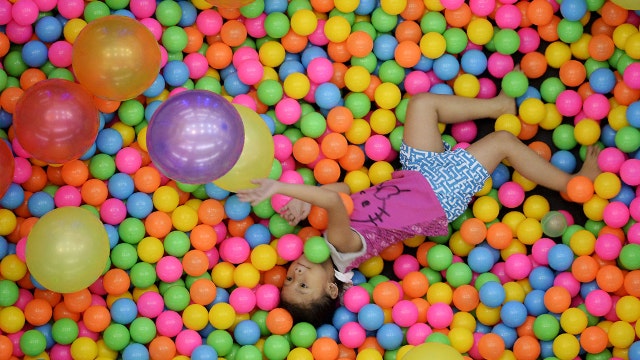 Ball pits are swimming with germs and bacteria, study says