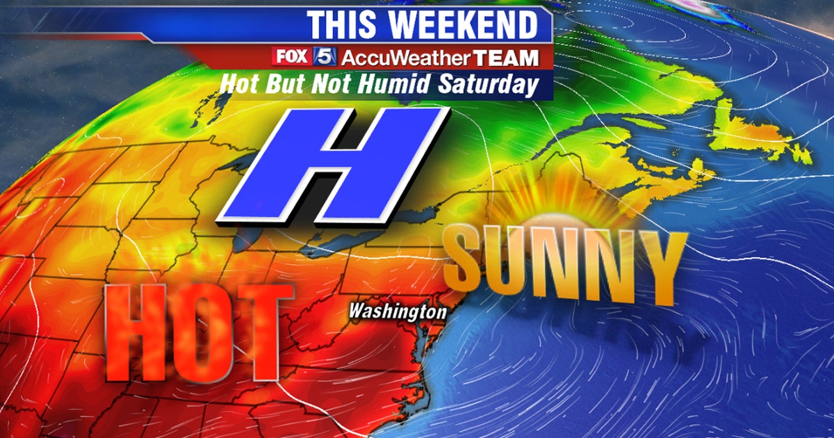 Sunny, hot and dry Friday heading into Labor Day weekend | FOX 5 DC