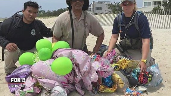 Balloon releases pose threat to wildlife, experts say