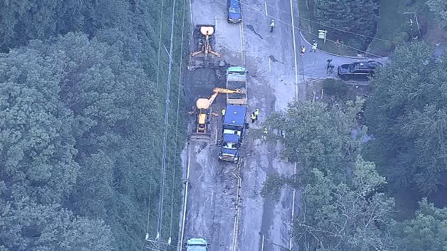 Portion of East-West Highway in Montgomery County closed due to water main break