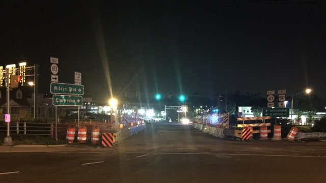 Wilson Boulevard bridge over Route 50 reopens