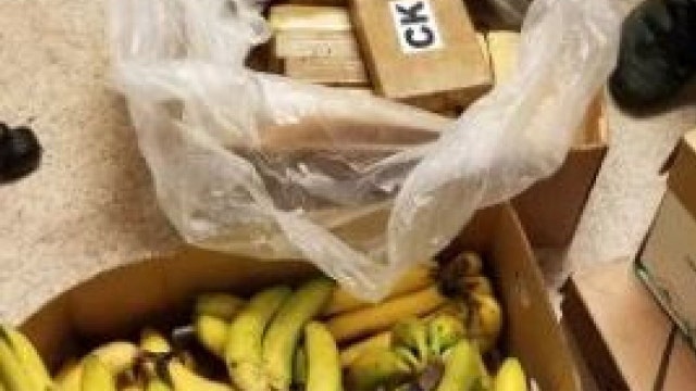 $1 million worth of cocaine found in banana box shipments at Safeway stores, police say
