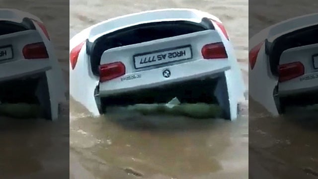 'Arrogant' son pushes BMW given to him into river because he wanted a Jaguar