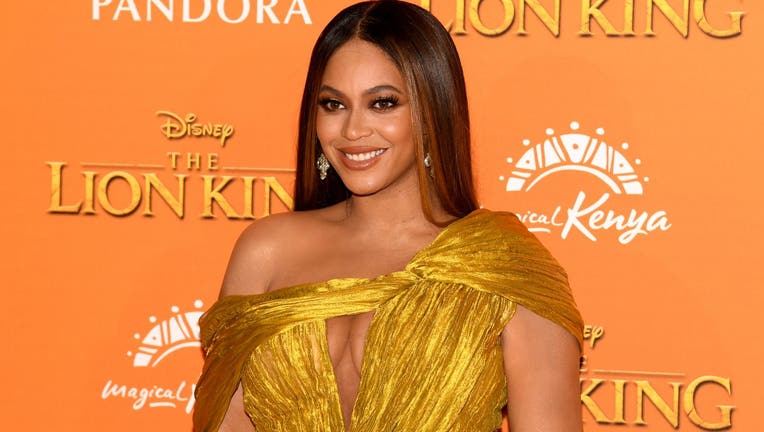 LONDON, ENGLAND - JULY 14: Beyonce Knowles-Carter attends the European Premiere of Disney's 