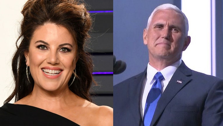 Monica Lewinsky and Mike Pence