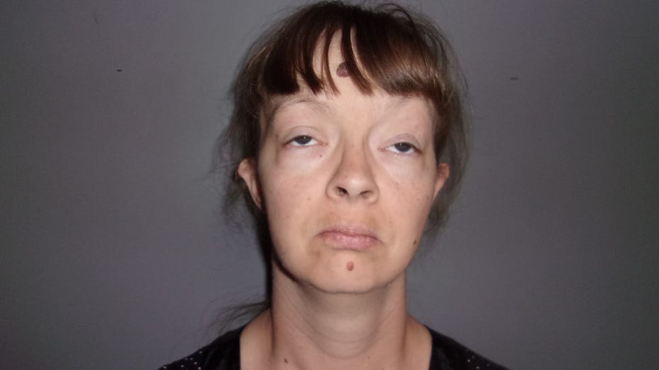 Mary Elizabeth Moore, 34, is pictured in an undated booking photo. (Photo credit: Provided / Delaware County Sheriff’s Office)