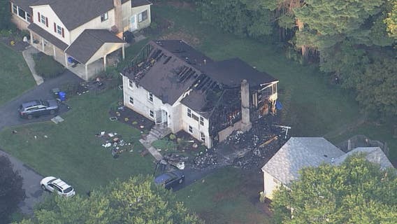 Firefighter injured in Montgomery County house fire; estimated $1 million in damage