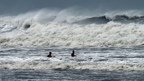 Hurricane Dorian strengthens back to Category 3 as it nears US coast; near-record storm surge feared