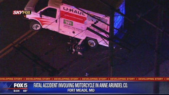 Drunk U-Haul driver charged with manslaughter after fatal crash with motorcycle, police say