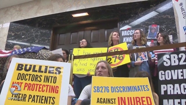 California governor signs vaccine bills to crack down on fraudulent medical exemptions