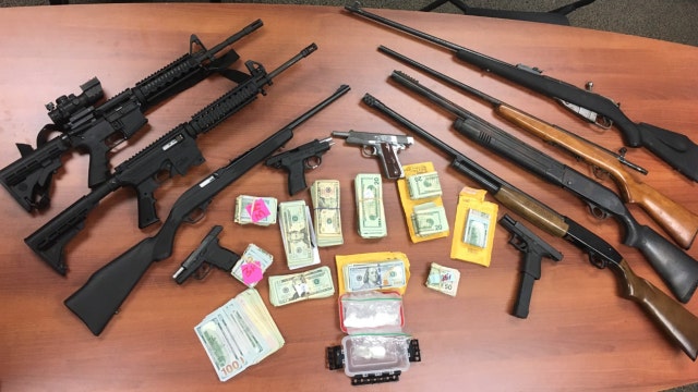 Meth, guns, cash seized in Stafford County bust