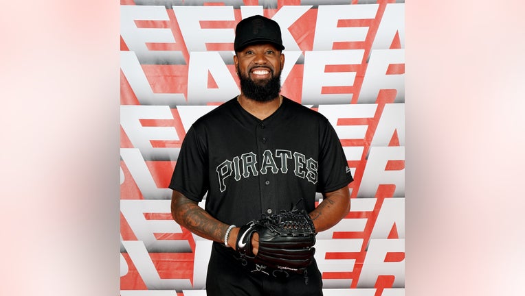 PITTSBURGH, PA - AUGUST 23: Felipe Vázquez #73 of the Pittsburgh Pirates poses for a photo prior to the game between the Cincinnati Reds and the Pittsburgh Pirates at PNC Park on Friday, August 23, 2019 in Pittsburgh, Pennsylvania. (Photo by Dave Arrigo/MLB Photos via Getty Images)