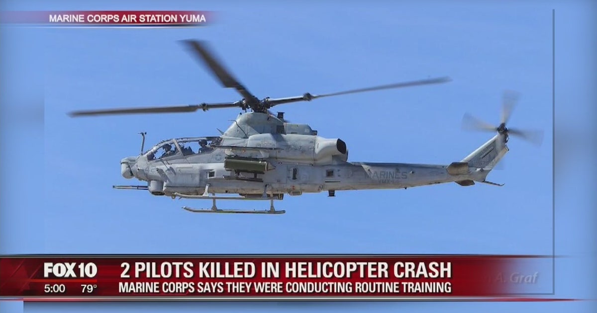 2 pilots killed in Marine helicopter crash in Arizona identified | FOX 5 DC
