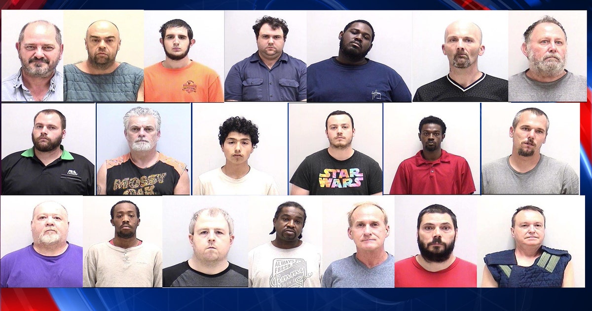 Police arrested 20 after 4-day child sex sting operation | FOX 5 DC