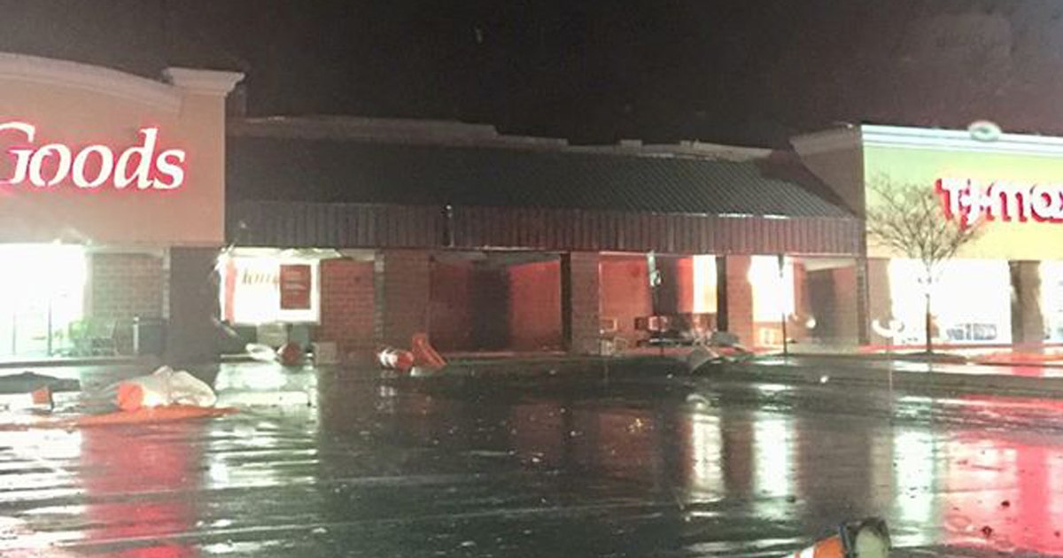 Storm damage in Maryland after reports of possible tornado, other ...
