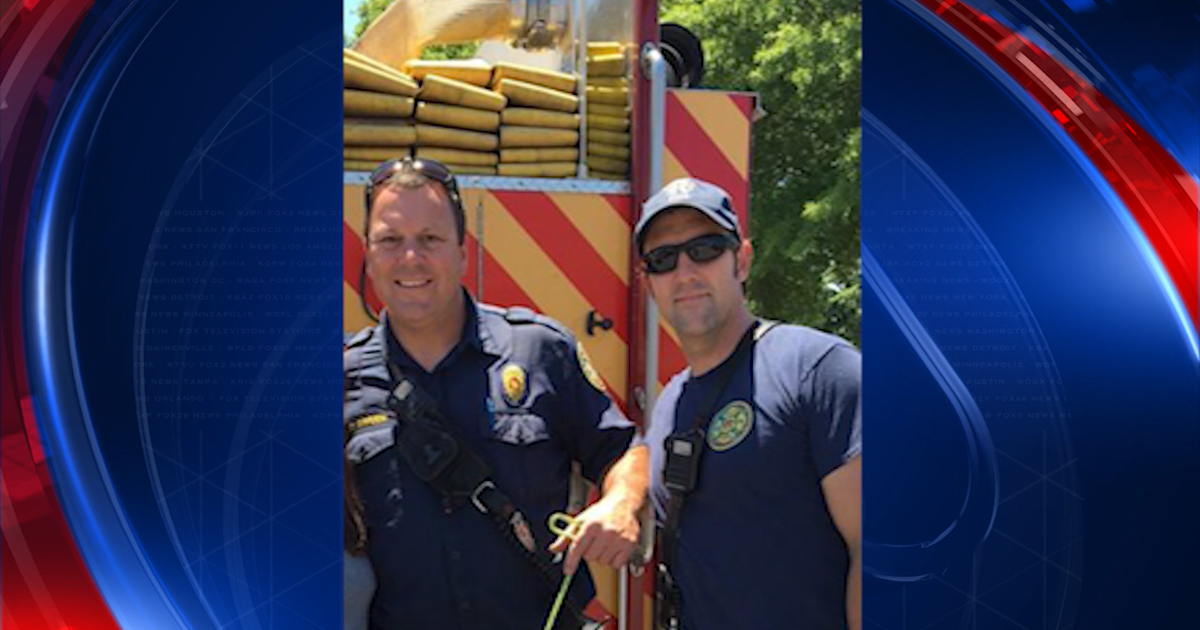 Roswell firefighters rescue baby from hot car | FOX 5 DC