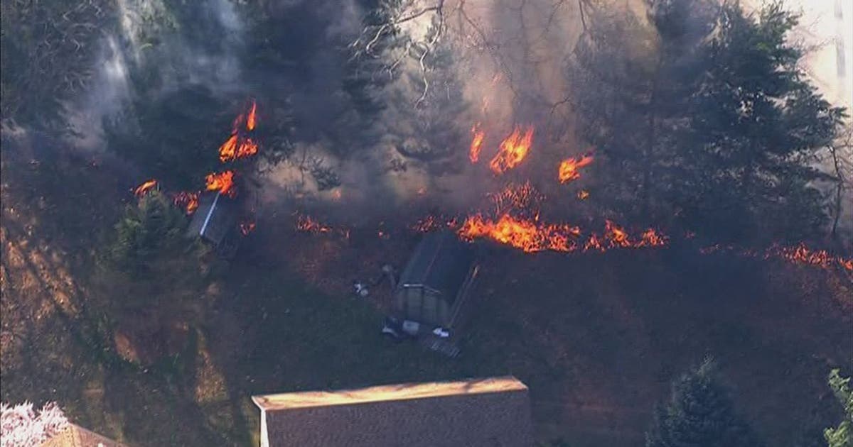 Firefighters contain large brush fires in Montgomery County | FOX 5 DC