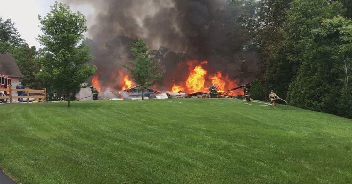 House destroyed by possible explosion in southern Maryland | FOX 5 DC