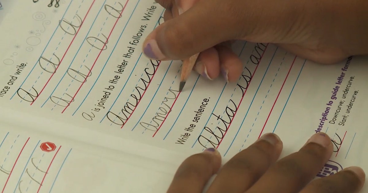 Ohio governor signs bill requiring students to learn cursive writing ...